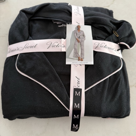 Victoria's Secret Other - New Victoria's Secret Modal Soft Long Pajama Set Women's US Size Medium